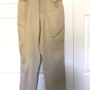 Lauren Jean Style Relaxed Linen Pants Size 10
